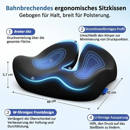🎁LETZTER TAG 50％ RABATT🔥Ergonomisches Sitzkissen aus Memory-Schaumstoff