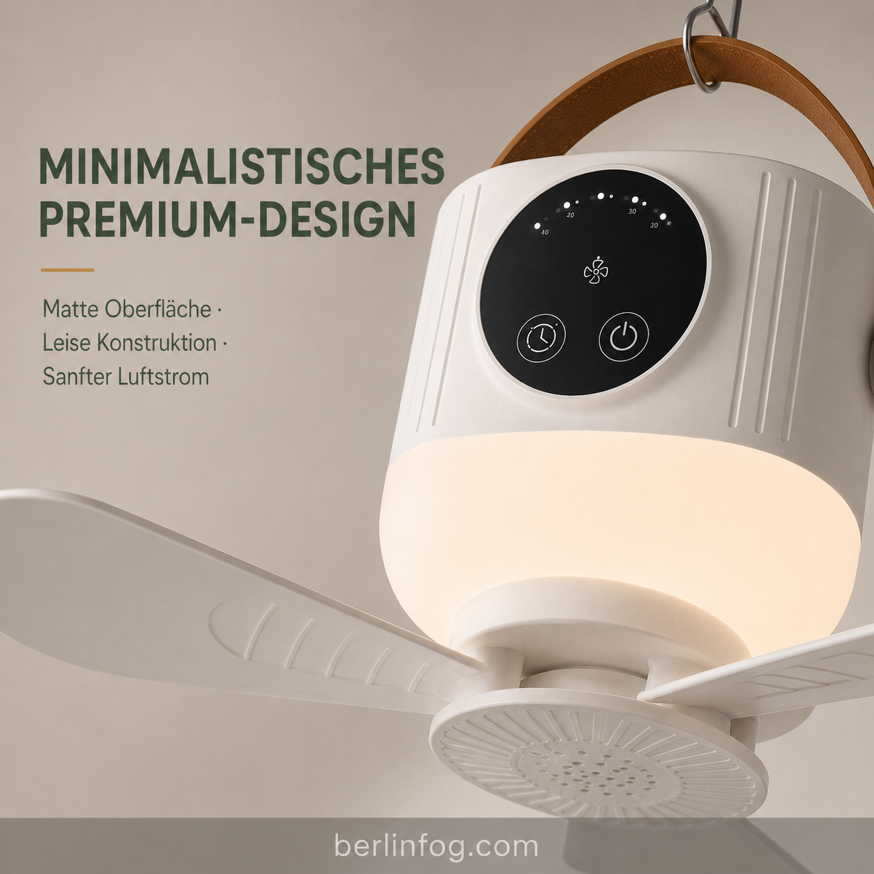 ⏰ Zeitlich begrenztes Angebot: 40% RABATT auf wiederaufladbaren Deckenventilator mit LED! 🌬️✨