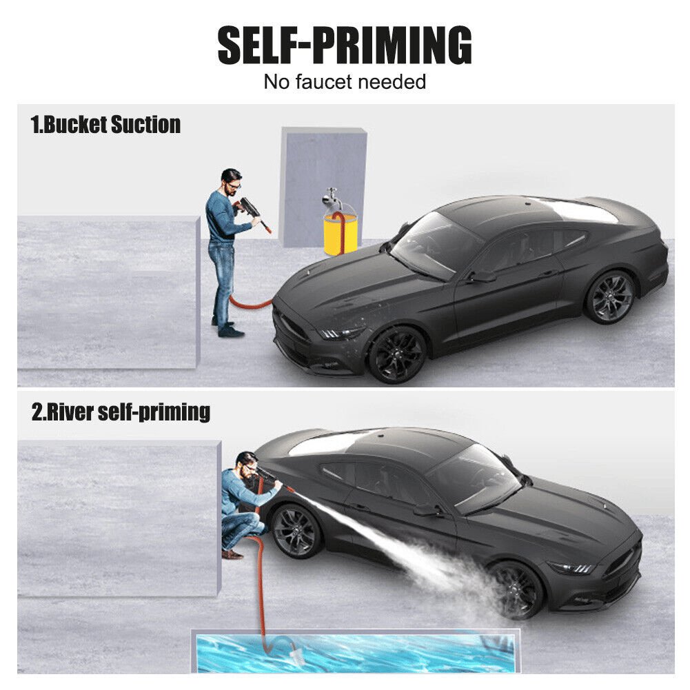 🚿HEISSER VERKAUF 49% RABATT🚗👍Schnurlos tragbare Hochdruckwassersprühpistole