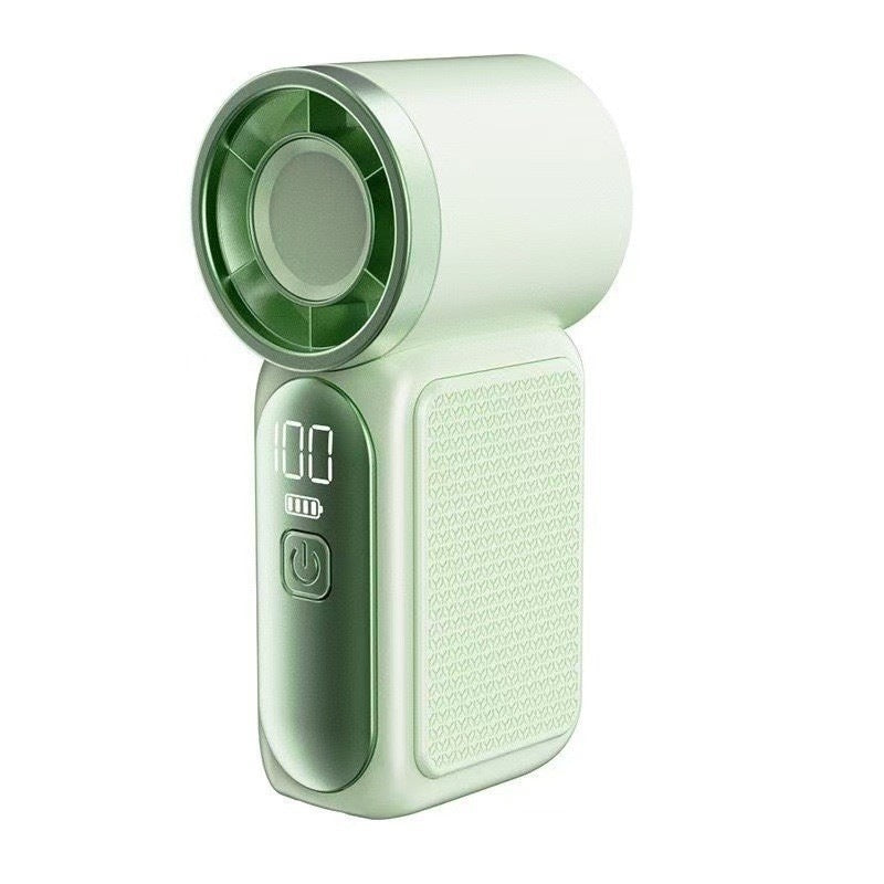 🌀Nur 9.99€ diesen Sommer!!!💨Mini-Handventilator mit LED-Anzeige –👍5-stufiger Turbo-Ventilator im Taschenformat.✨Über USB aufladbar, schnelle Kühlung für Reisen und beim Schminken. Das perfekte Geschenk.  Tragbare Kühlung