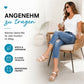 Modische Slim-Fit-Jeans im Used-Look für Damen