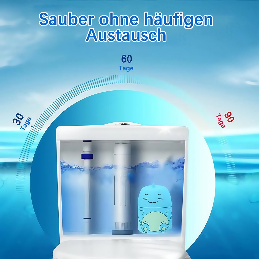 ✨ 2-in-1 WC-Reiniger & Lufterfrischer – Für ein strahlend sauberes Bad!🍃