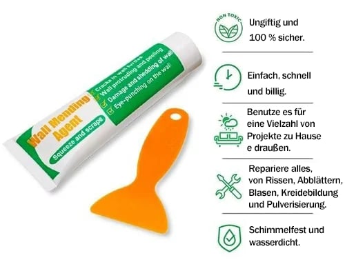 🔥Mehr kaufen und mehr sparen🔥👉Ungiftig👈Mittel zum Ausbessern von Wänden -50% Rabatt❤️
