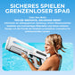 ⏳Begrenzte Zeit 50% Rabatt💥Elektrischer Fernstrahl-Wasserblaster mit LED für Kinder und Erwachsene