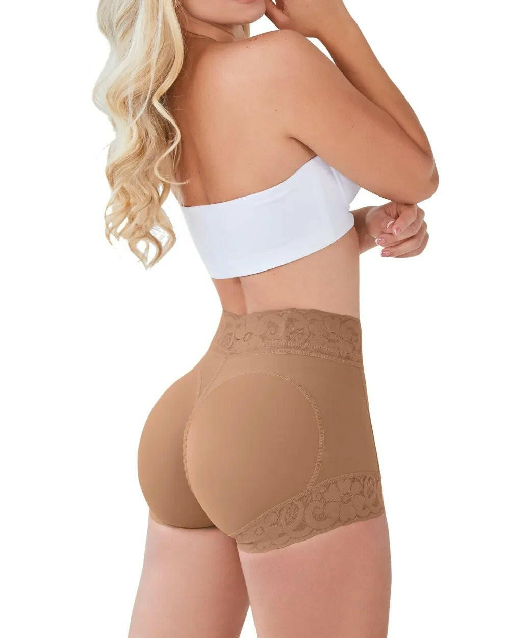🎁🩷Klassischer Damen-Spitzen-Slip für den Alltag, formt den Po und glättet ihn.