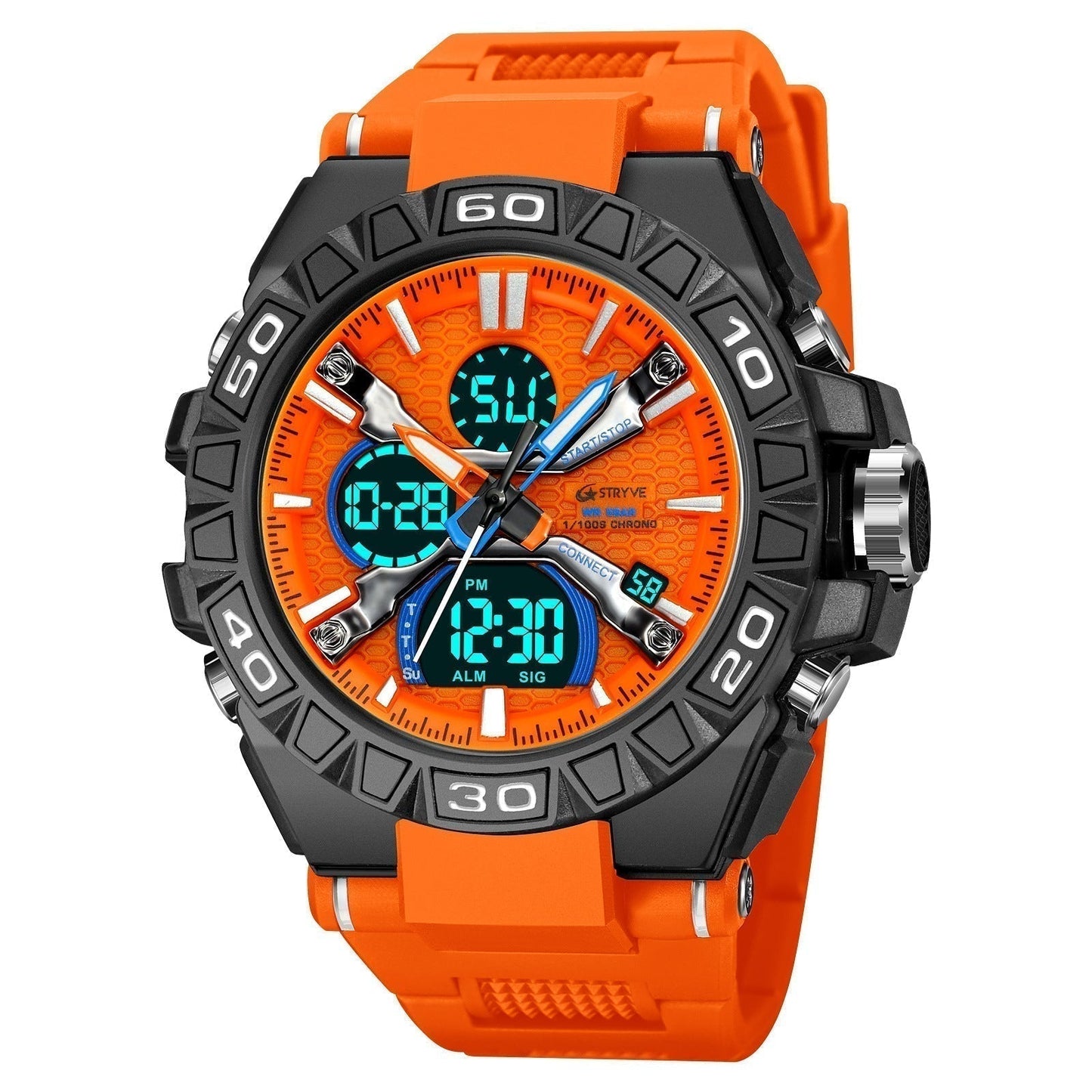 🔥Fröhliches Neujahr! 50% auf alles 🔮Neueste Modetrends🕐🕐Multifunktionale wasserdichte LED-Digitaluhr