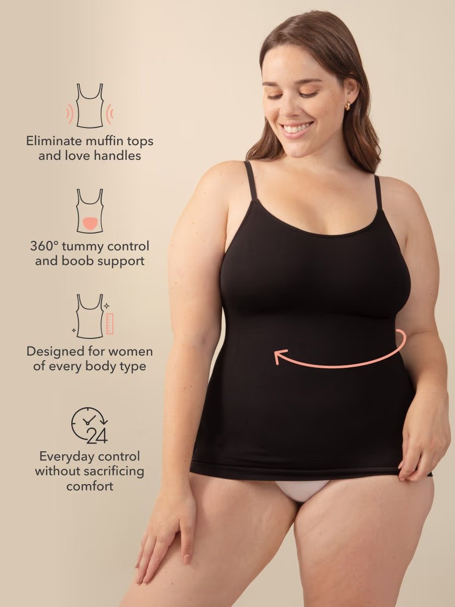 💕2026 HEISSER VERKAUF: Ganztägiges formendes und bequemes Stretch-Camisolei 🥰