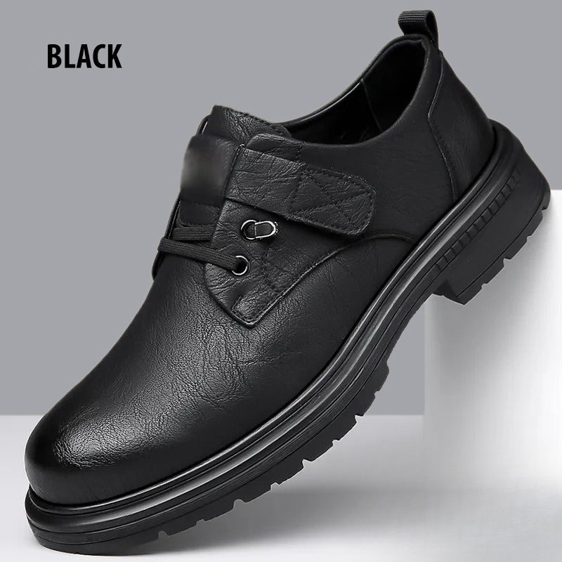 👞Atmungsfreie Retro -PU -Leder -Softroshese von Männern🔥