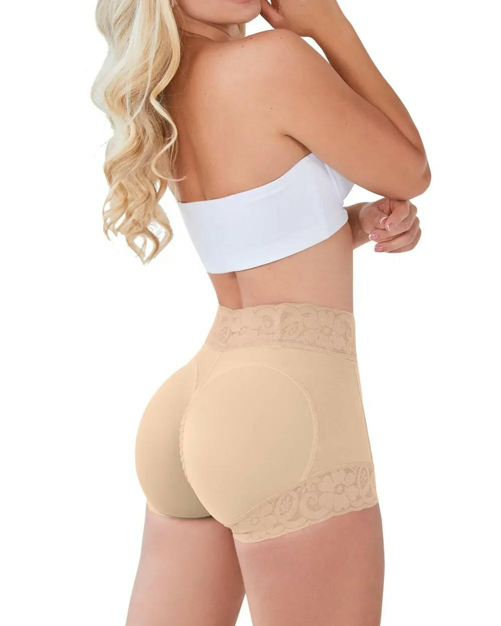 🎁🩷Klassischer Damen-Spitzen-Slip für den Alltag, formt den Po und glättet ihn.