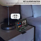 🔥bestes Geschenk-50% Rabatt🔥Digitaler LED-Temperatur- und Luftfeuchtigkeitsmonitor, Wettervorhersage, LED-Tischwecker
