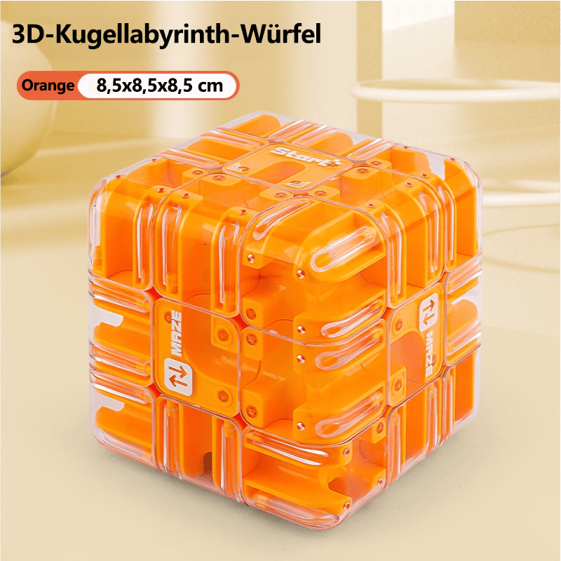 🔥2026 heißer Verkauf🔥 Lustiger 3D-Labyrinth-Rollwürfel-Puzzle