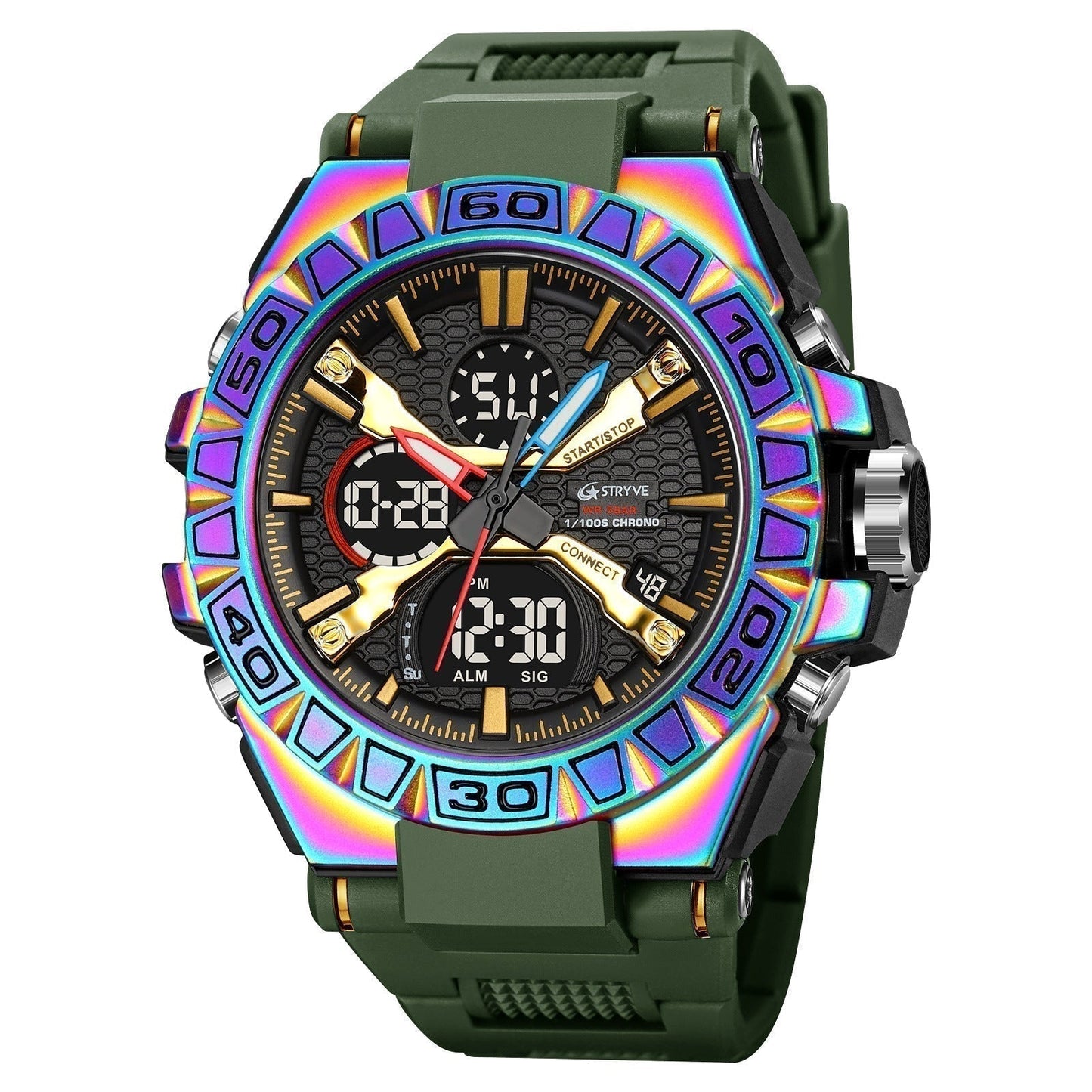 🔥Fröhliches Neujahr! 50% auf alles 🔮Neueste Modetrends🕐🕐Multifunktionale wasserdichte LED-Digitaluhr