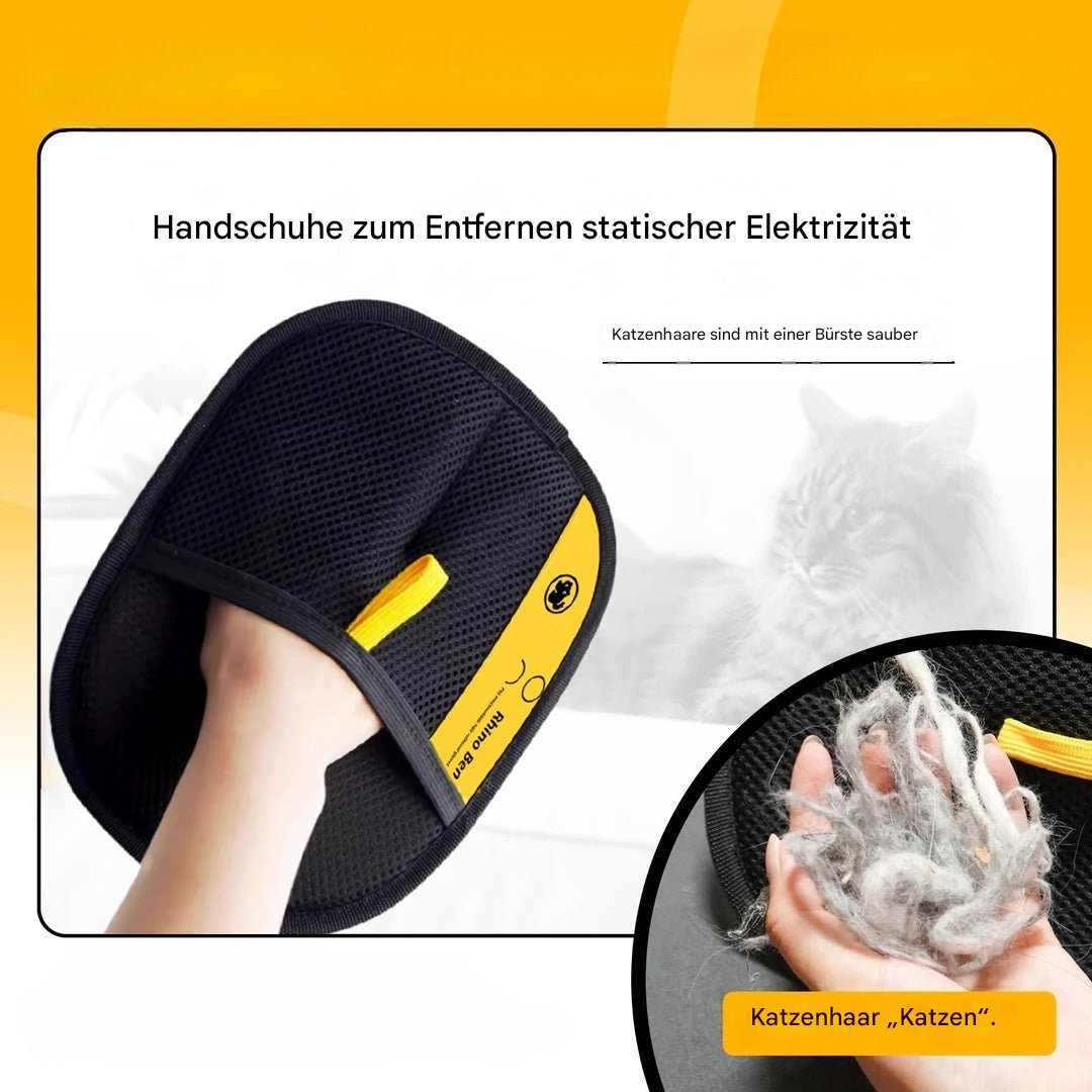 🔥Mehr Kaufen Mehr Sparen🐶🐱Tierhaarentferne  Elektrostatikhandschuhe