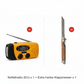 📻⚡【55% Rabatt】Solar-Kurbel Notfallradio – Mit Powerbank, Wetteralarm, USB & 7 Tage Akku. Wasserdicht & robust für Outdoor/Krise. 🌞🔋 Jetzt unschlagbares Angebot sichern!