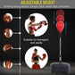 💎 50% RABATT! 💎Hochwertiger Box-Speedball mit Ständer – höhenverstellbar für Jugendliche und Erwachsene – 360°-Rückprall für Stressabbau und Fitness – ideal für den Heimgebrauch in Schlafzimmern, Wohnzimmern und Gärten