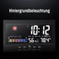 🔥bestes Geschenk-50% Rabatt🔥Digitaler LED-Temperatur- und Luftfeuchtigkeitsmonitor, Wettervorhersage, LED-Tischwecker