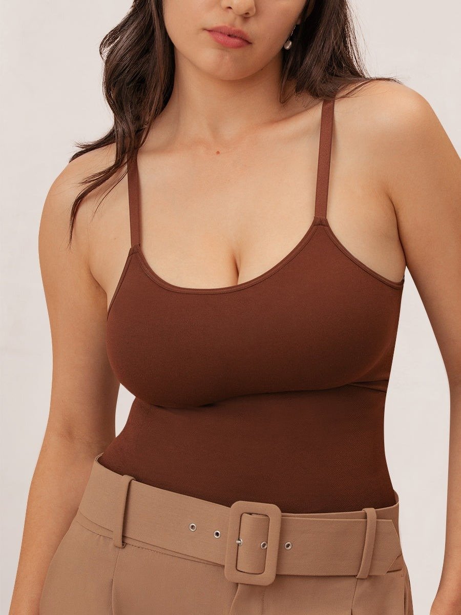 💕2026 HEISSER VERKAUF: Ganztägiges formendes und bequemes Stretch-Camisolei 🥰