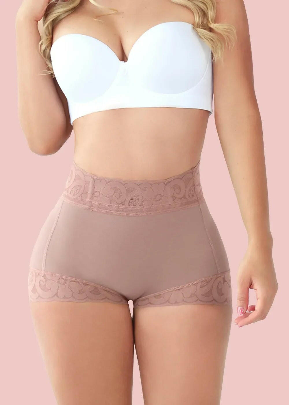 🎁🩷Klassischer Damen-Spitzen-Slip für den Alltag, formt den Po und glättet ihn.
