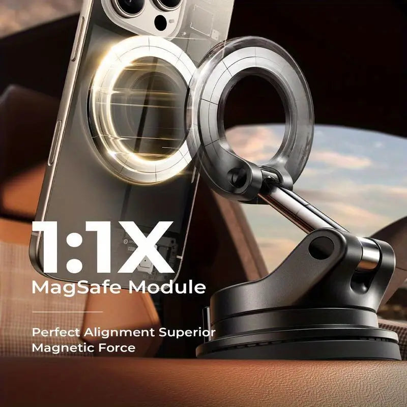 🔥Mehr kaufen, mehr sparen🔄360° verstellbarer magnetischer Vakuum-Telefonhalter📱🚗