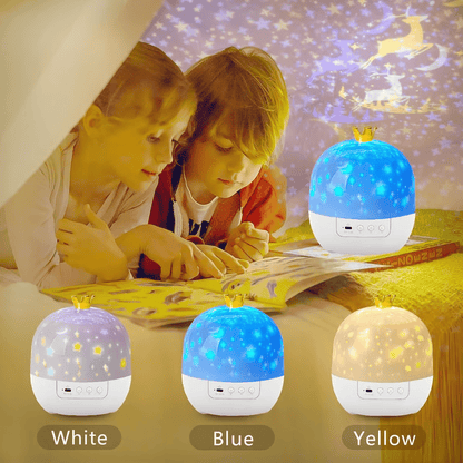 ⏳Begrenzte Zeit 50% Rabatt💥🎃👻 Kinder-Nachtlicht-Projektor mit 15 Filmen 🔋Type-C Aufladung