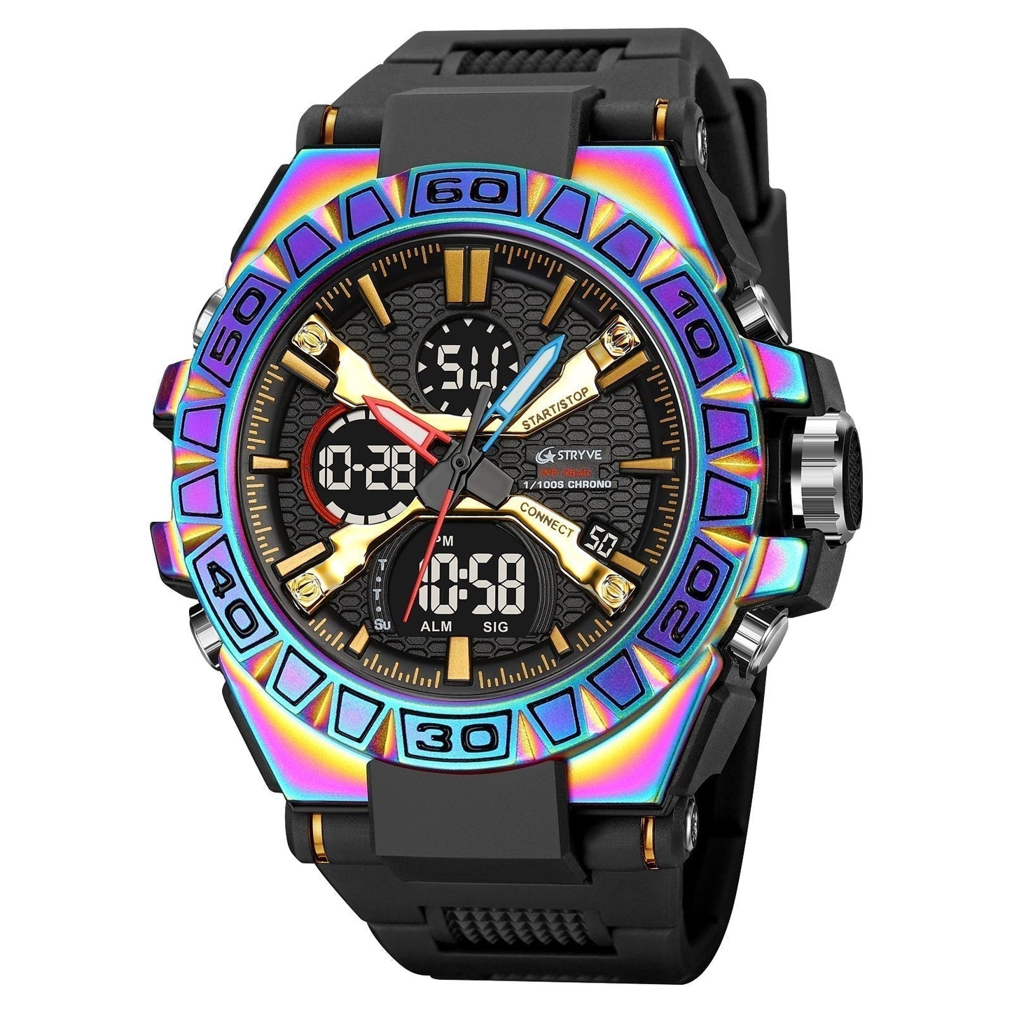 🔥Fröhliches Neujahr! 50% auf alles 🔮Neueste Modetrends🕐🕐Multifunktionale wasserdichte LED-Digitaluhr