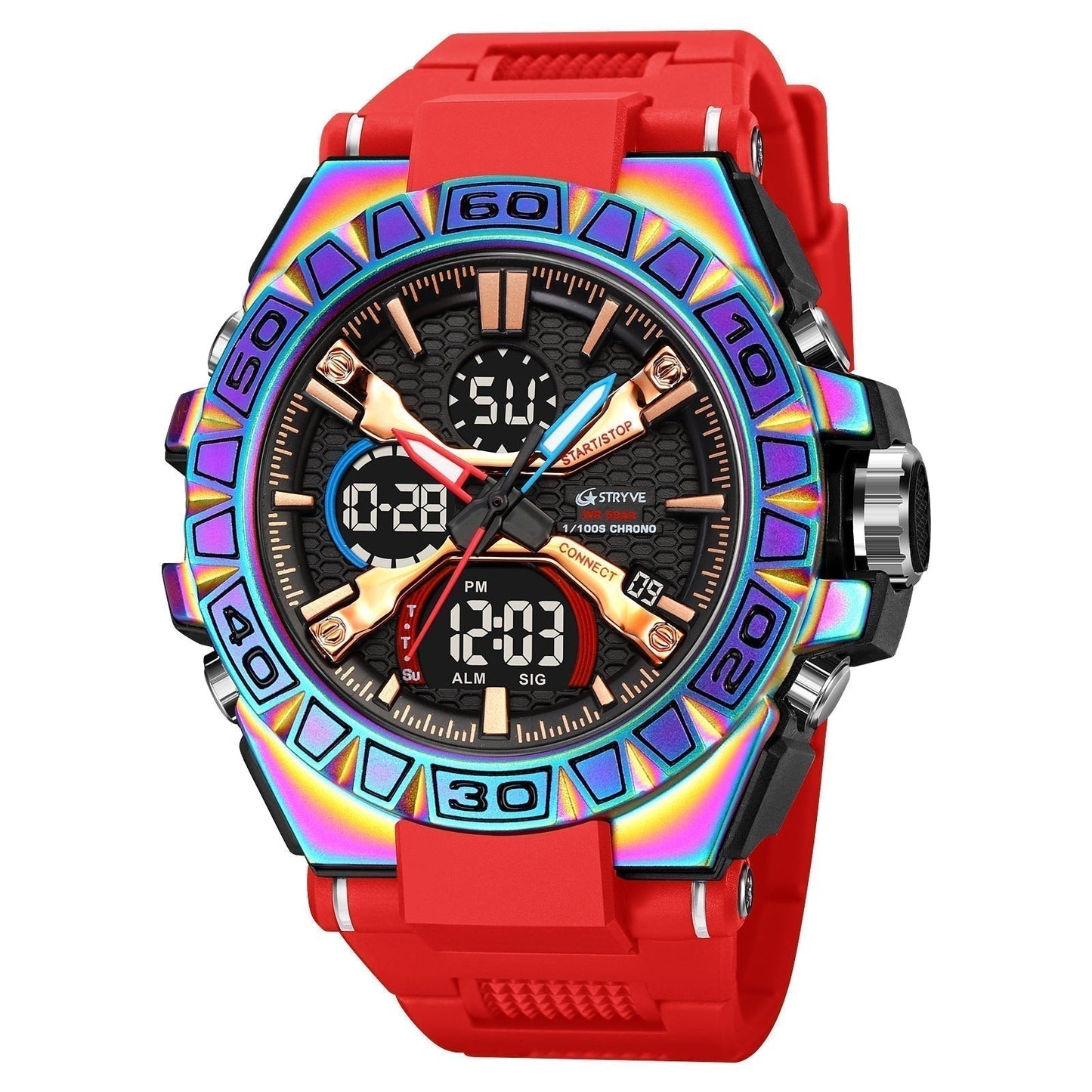 🔥Fröhliches Neujahr! 50% auf alles 🔮Neueste Modetrends🕐🕐Multifunktionale wasserdichte LED-Digitaluhr