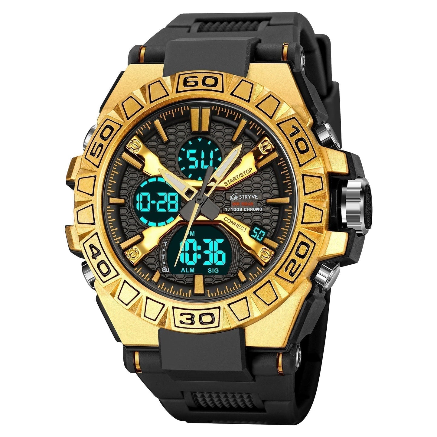🔥Fröhliches Neujahr! 50% auf alles 🔮Neueste Modetrends🕐🕐Multifunktionale wasserdichte LED-Digitaluhr
