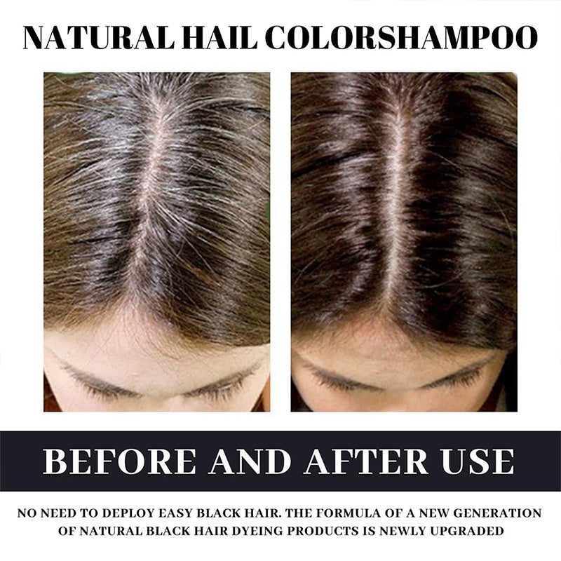 🔥HEISSER VERKAUF 50 % RABATT🎁Shampoo zum Färben grauer Haare auf pflanzlicher Basis