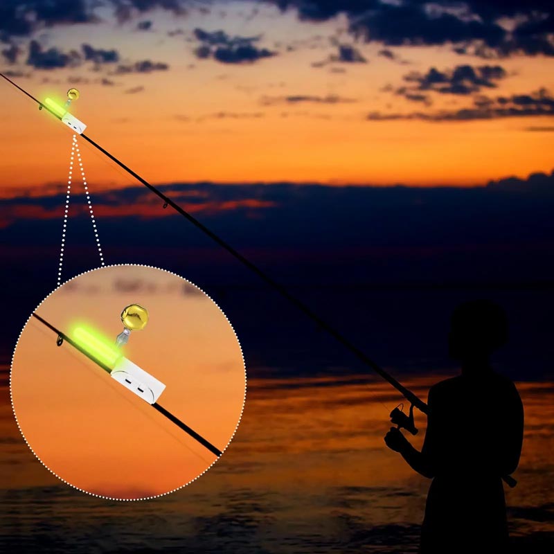 🎣Angelrute LED-Licht mit Summer Glocke🔥