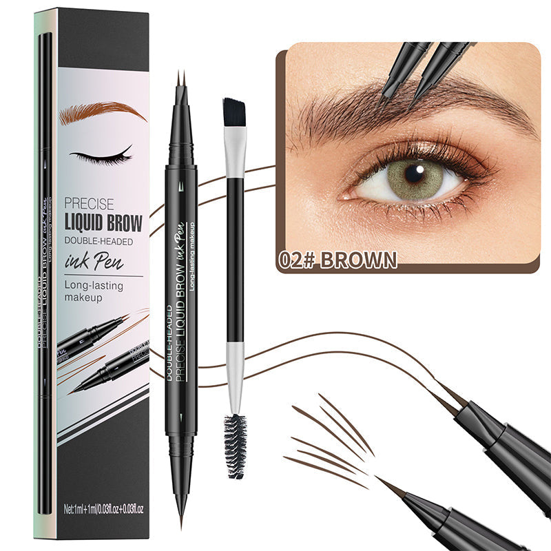 ✨🔥Neujahrsangebot 2025🔥2-in-1-Microblading-Augenbrauenstift mit zwei Enden