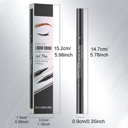 ✨🔥Neujahrsangebot 2025🔥2-in-1-Microblading-Augenbrauenstift mit zwei Enden