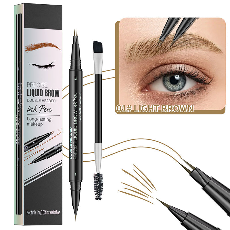 ✨🔥Neujahrsangebot 2025🔥2-in-1-Microblading-Augenbrauenstift mit zwei Enden