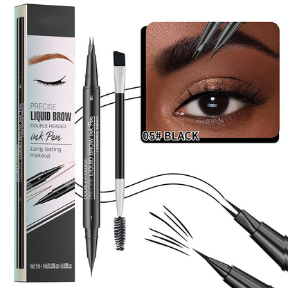 ✨🔥Neujahrsangebot 2025🔥2-in-1-Microblading-Augenbrauenstift mit zwei Enden