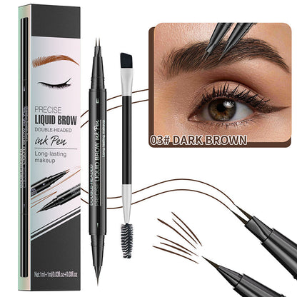 ✨🔥Neujahrsangebot 2025🔥2-in-1-Microblading-Augenbrauenstift mit zwei Enden