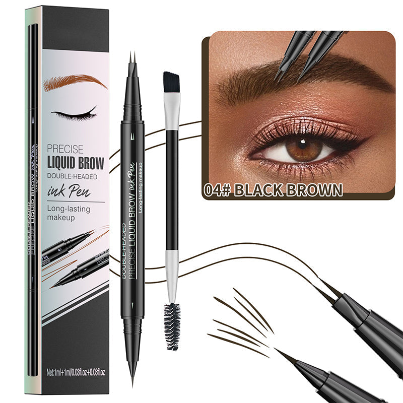 ✨🔥Neujahrsangebot 2025🔥2-in-1-Microblading-Augenbrauenstift mit zwei Enden