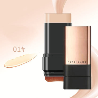 🌹Natural Matte Finish Foundation Stick mit Pinsel✨
