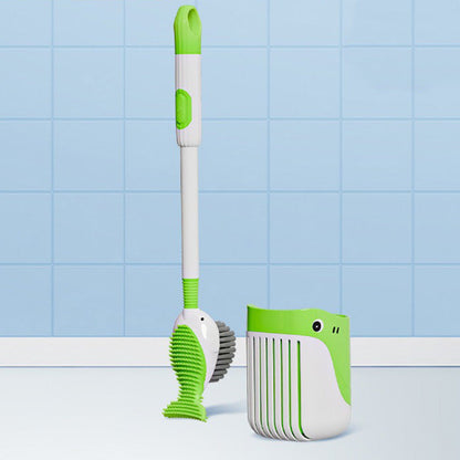 🔥Mehr Kaufen Mehr Sparen🔥Saugnapf-Toilettenbürsten-Set für die Wandmontage