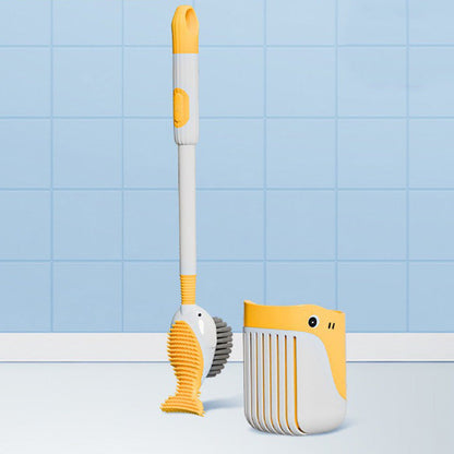 🔥Mehr Kaufen Mehr Sparen🔥Saugnapf-Toilettenbürsten-Set für die Wandmontage