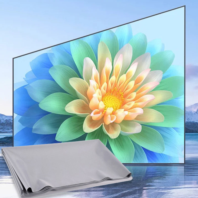 🎉Heißer Verkauf 50% RABATT✨Portable Projektor 4K Anti-Light Faltleinwand