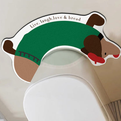 ⏳Begrenzte Zeit 50% Rabatt🎁Rutschfester und saugfähiger U-förmiger Toilettenvorleger