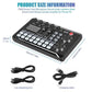 🎤🎛️ F998 Pro Live-Soundkarte & Audio-Mixer – DJ-Effekte, Stimmverzerrer für Karaoke 🎚️🎭 Streamen & Gaming mit Studioqualität. Präzise Regie, langlebiges Design