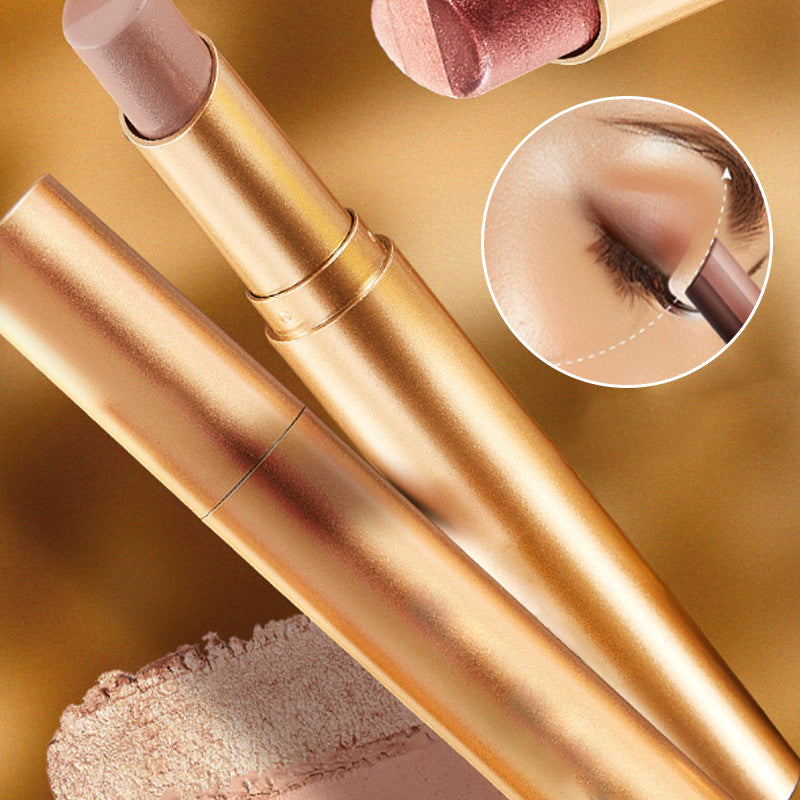 🥰HOT SALE KAUFEN SIE 1, ERHALTEN SIE 1 GRATIS 🥰Tricolor-Lidschattenstift mit Farbverlauf