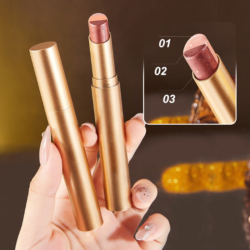 🥰HOT SALE KAUFEN SIE 1, ERHALTEN SIE 1 GRATIS 🥰Tricolor-Lidschattenstift mit Farbverlauf