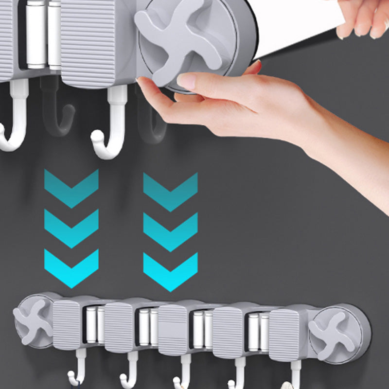 🧹✨Bohrfreier Saugnapf-Mopphalter für das Badezimmer