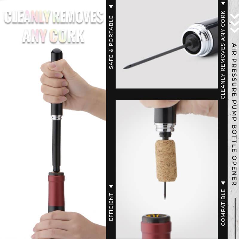 🍷✨Flaschenöffner mit Druckluftpumpe✨🍷