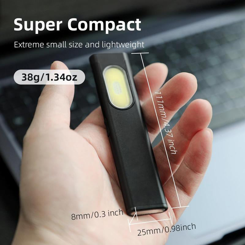 🔦470 Lumen EDC Taschenlampe im Slim-Design – Kompakt, leistungsstark & immer griffbereit!
