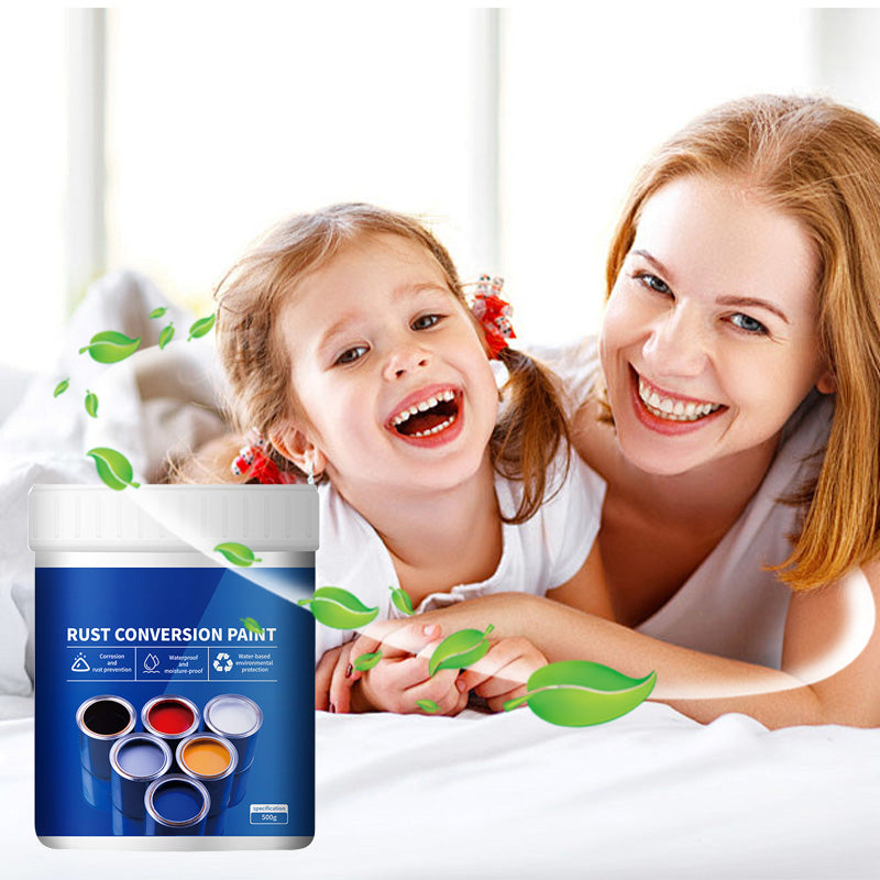 🔥Black Friday 50 % Rabatt  👷❤️‍🔥Wetterfeste Rostumwandlungsfarbe für Metall