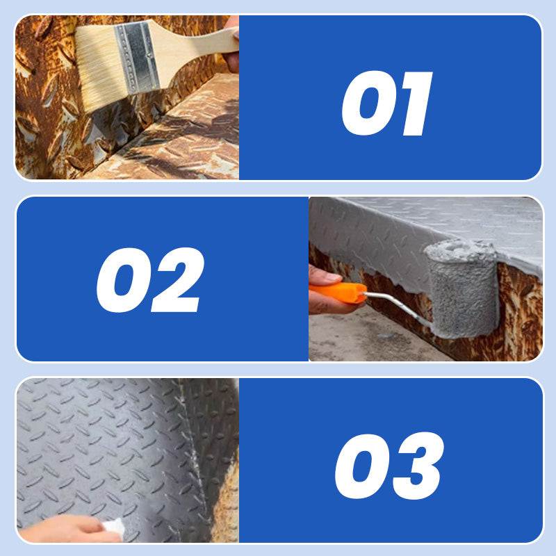 🔥Black Friday 50 % Rabatt  👷❤️‍🔥Wetterfeste Rostumwandlungsfarbe für Metall