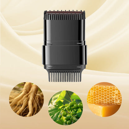 🔥Kaufen Sie 2 und erhalten Sie 3 gratis🎁Tragbarer Haarfärbekamm zur Abdeckung grauer Haare ！Naturschwarz, Schwarzbraun, Kaffee
