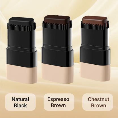 🔥Kaufen Sie 2 und erhalten Sie 3 gratis🎁Tragbarer Haarfärbekamm zur Abdeckung grauer Haare ！Naturschwarz, Schwarzbraun, Kaffee
